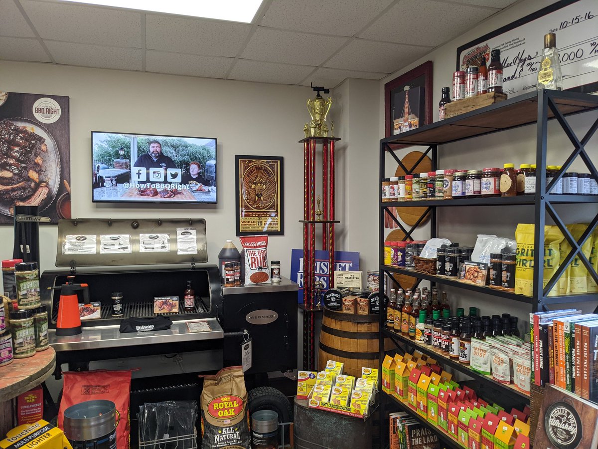 Happy #ribboncutting✂️ day to How To BBQ Right Malcom's Shop ! Visit them on Saturday, March 6th for their Grand Opening! #supportlocal