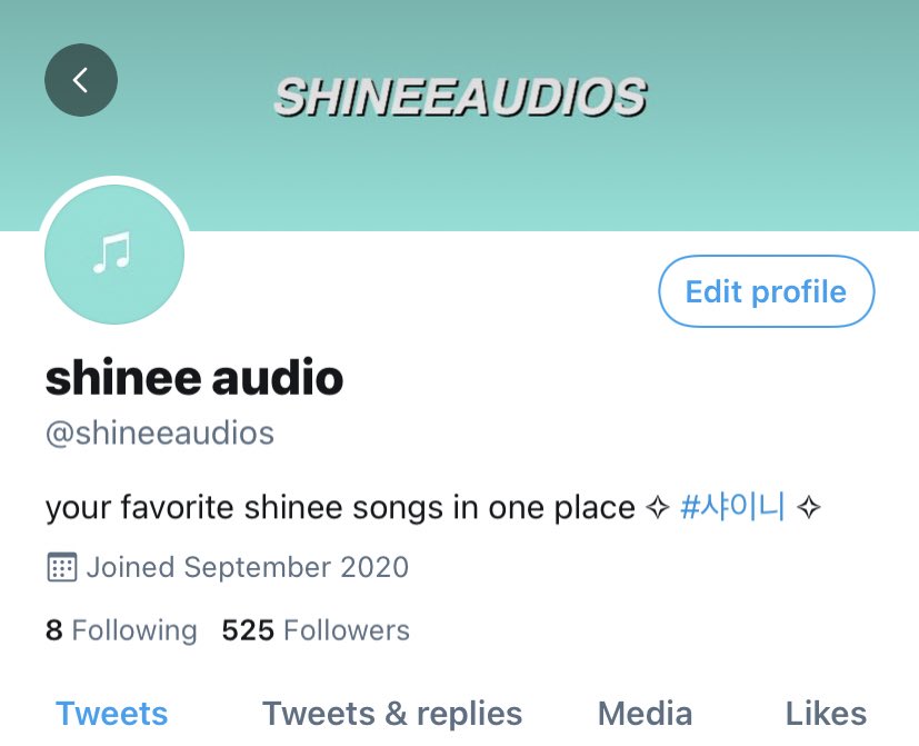 shineeaudios's tweet photo. 525 followers 🥺 thank you so much for supporting this account and i hope we can continue to share shinee’s music with the rest of the world 💙💚 https://t.co/WtJjCF4hNF