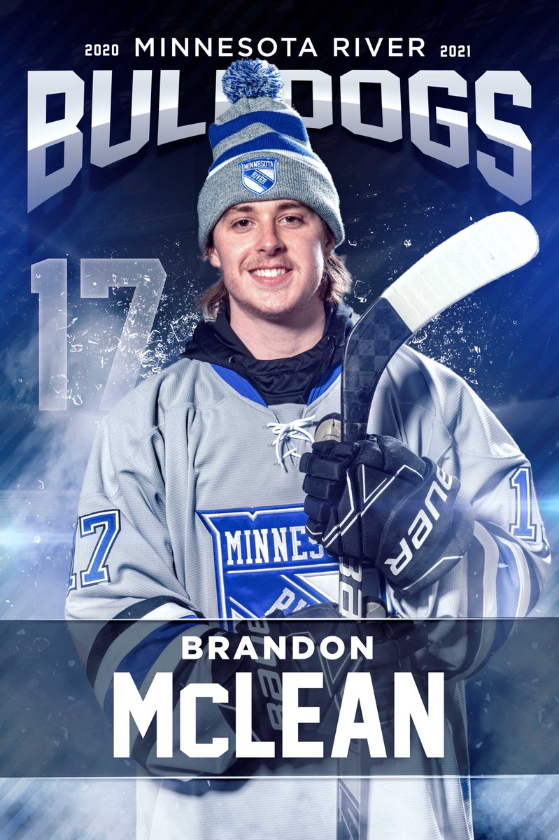 zProPhoto's tweet image. Congratulations on your @MNRiverBulldogs Hockey career, Brandon!