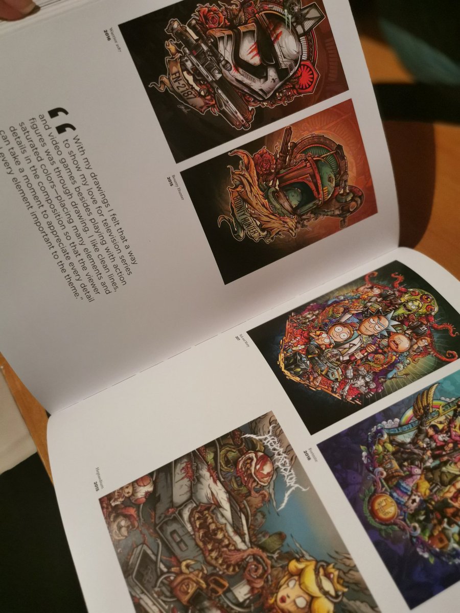 jml2art's tweet photo. Today is a good day finally arrived the book #totalgeek i had the honor to be featured with a lot of talented artist who make geek art. This is my second book featured and to me is emotional because since i was college one of my dreams was to see my artwork in one book. 🥺❤️ https://t.co/Ui4qpKFdVg