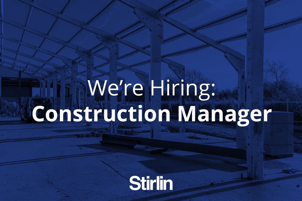 WE'RE HIRING! 

A fantastic opportunity has arisen for an experienced Construction Manager to join our team, based in Lincoln.

Think you'd be a great fit? Find out more about the role &amp; how to apply 👉 indeedhi.re/3tmKjG4

#constructionjobs #construction #lincoln