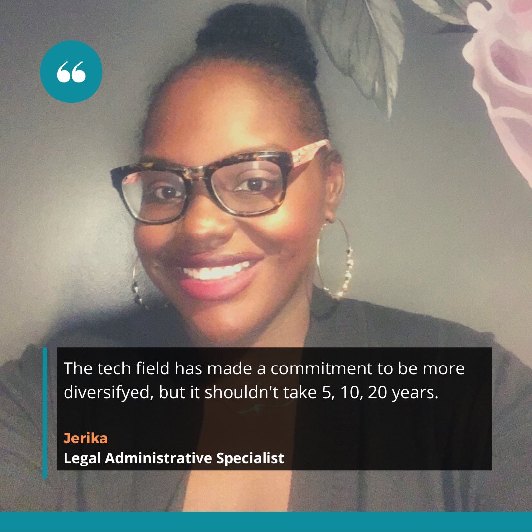 GitIntoItPod's tweet image. We have a new Go-Gitter for y’all.
Meet Jerika.
She works in healthcare, but knows how important technology is to her current position. She tells us about her thoughts on inclusion in tech on our Instagram.
Go take a look!