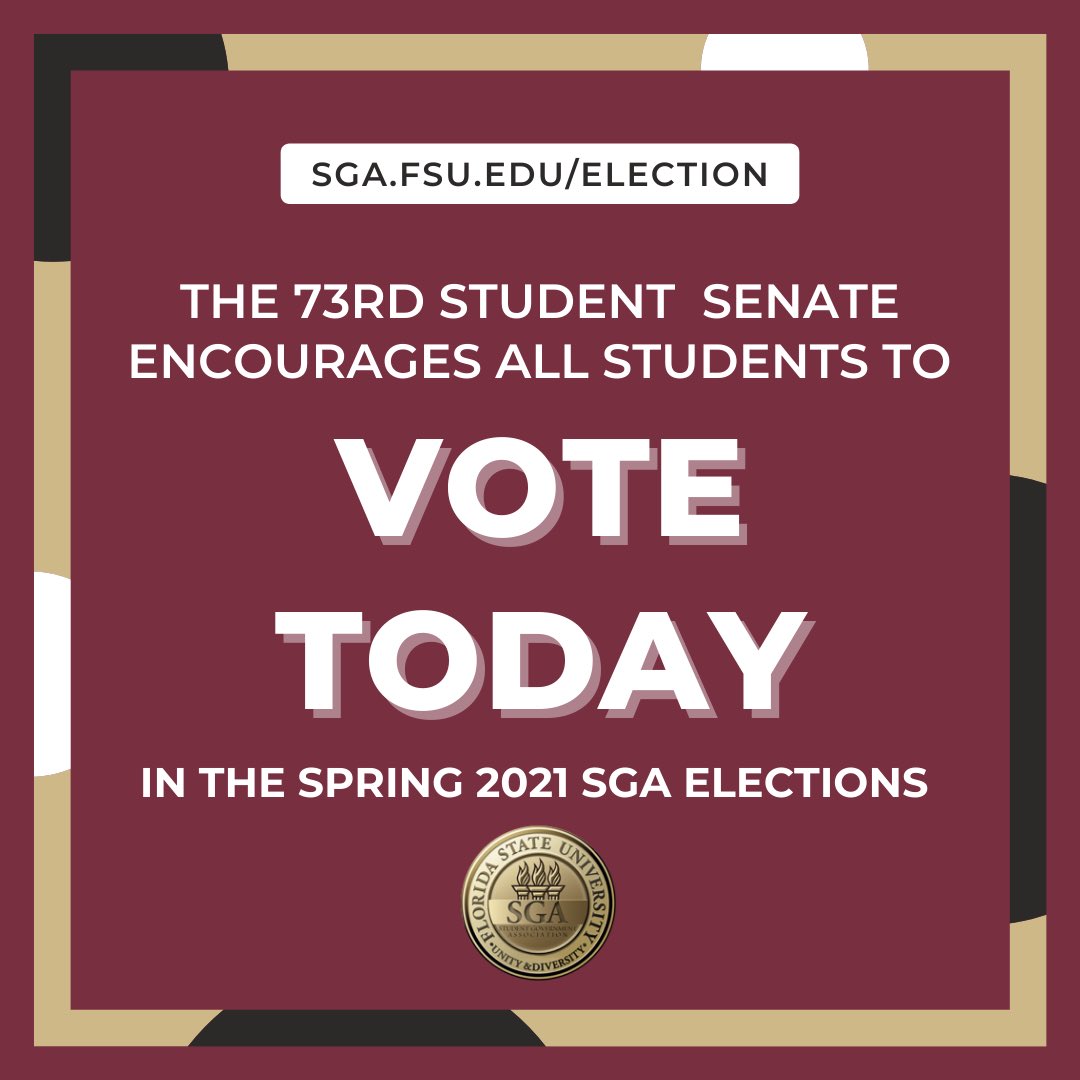 FSU SGA Senate tweet media
