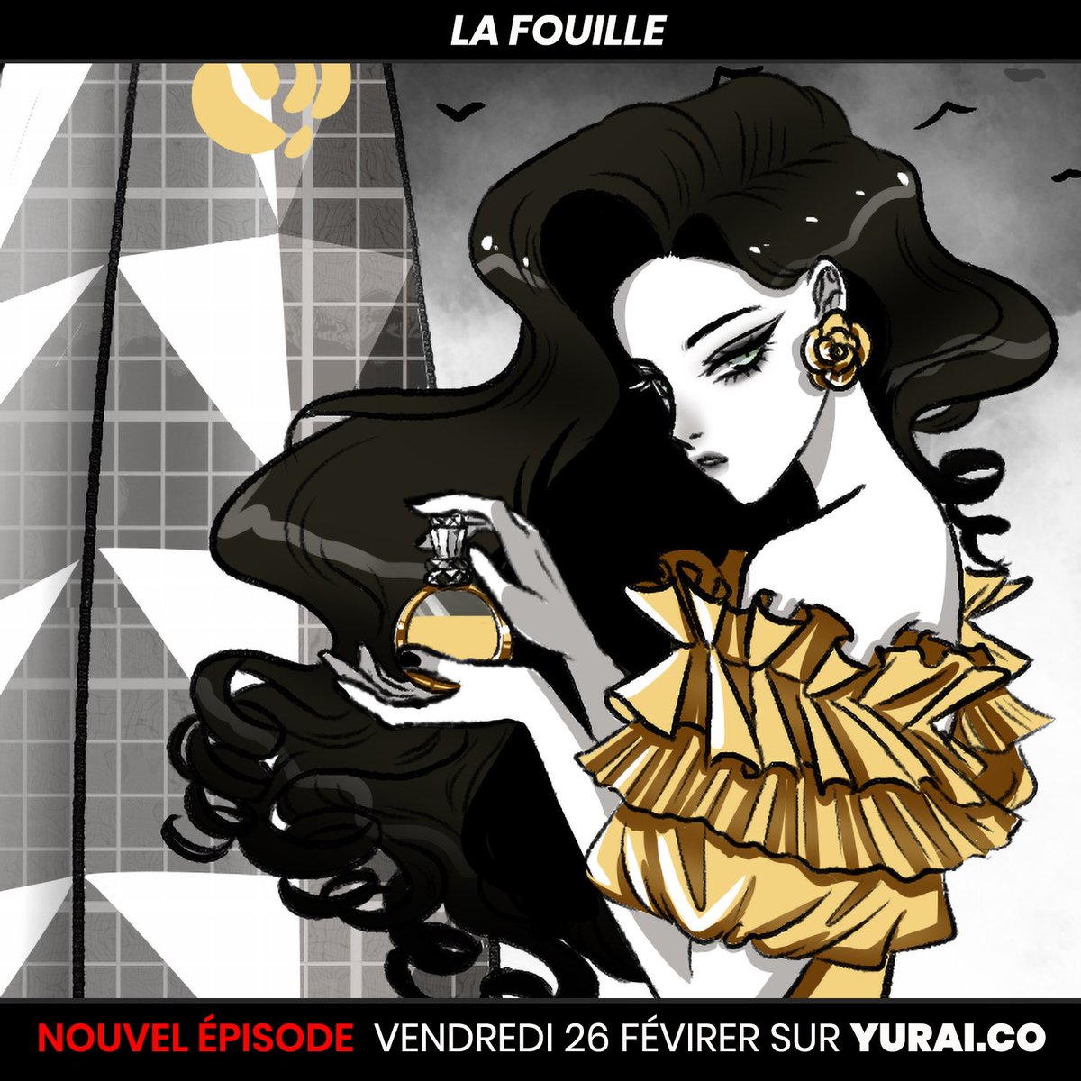 YuraiEditions's tweet photo. 👠 « La Fouille » de Sakuraki Laura revient vendredi ! 👠
Vous n’avez pas encore découvert ce thriller ?! N’attendez plus et foncez découvrir le prologue et le premier épisode avant la suite vendredi !
👉 https://t.co/HeHSKrb0a8
#webtoonfr #webcomicfr #webcomic #webtoon https://t.co/QlpiolgCz0