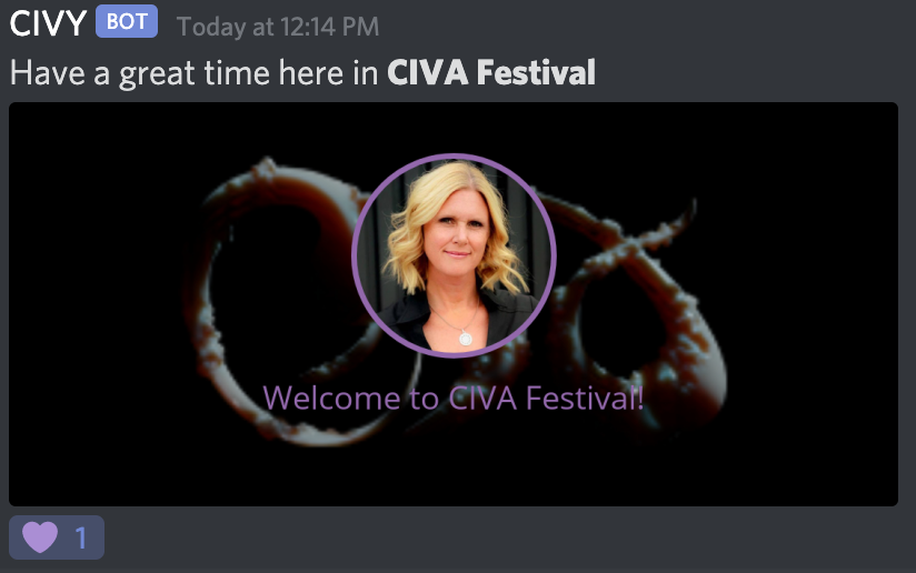 juliesmithso's tweet photo. All setup in Discord to experience the #CIVA Festival with @XRWomenGlobal @XRVienna @WiiT_Europe #VR #ArtinVR https://t.co/SREPHl3p8l
