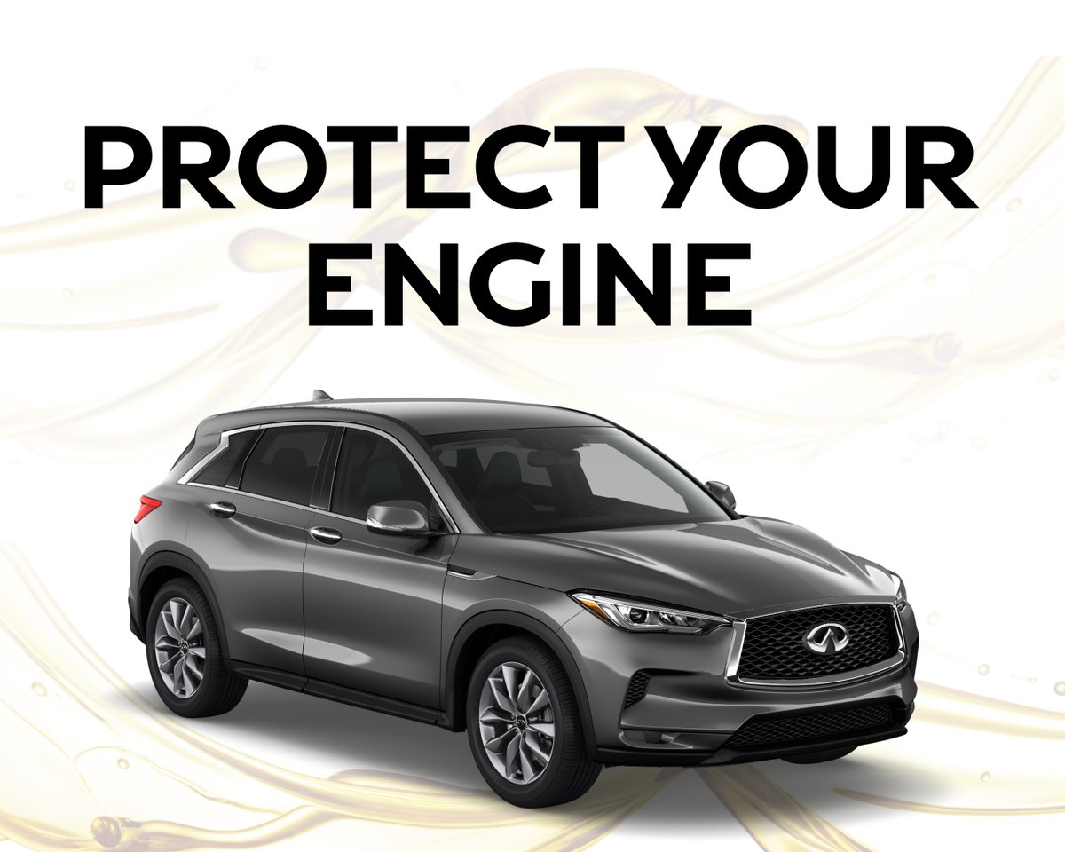 Protect your engine us. Schedule your next service us at INFINITIChicago.com