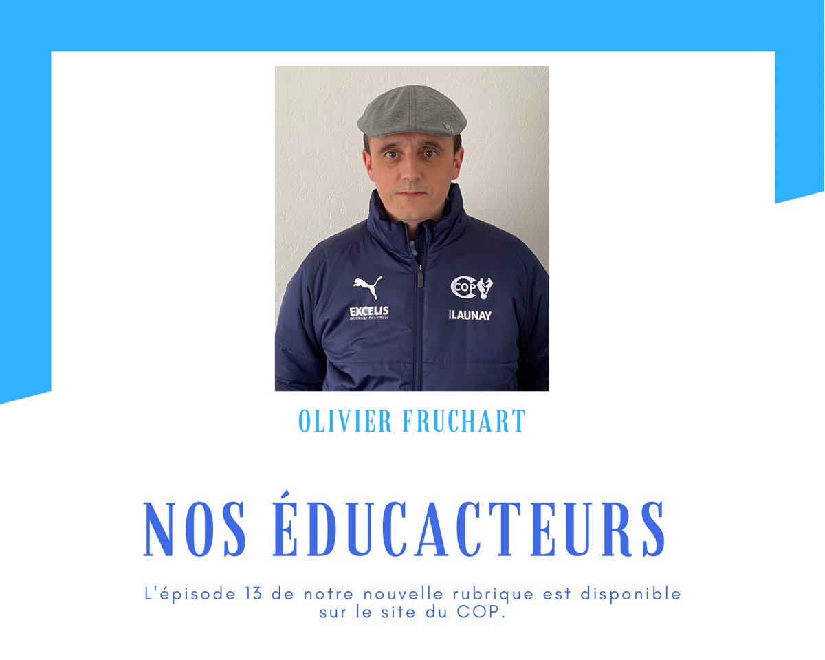 COPacefoot's tweet photo. 𝑬𝒅𝒖𝒄𝑨𝒄𝒕𝒆𝒖𝒓𝒔 
L'épisode 13 de la rubrique est disponible sur le site du COP !
🎤 Nous avons interviewé Olivier Fruchart, encadrant de l'équipe U16A, avec Axel Sicot.
Le lien pour y accéder : https://t.co/5F74P7SJ09
Bon mercredi à tous !
#COPACÉ 🔵⚪ https://t.co/i28bEFyjwJ