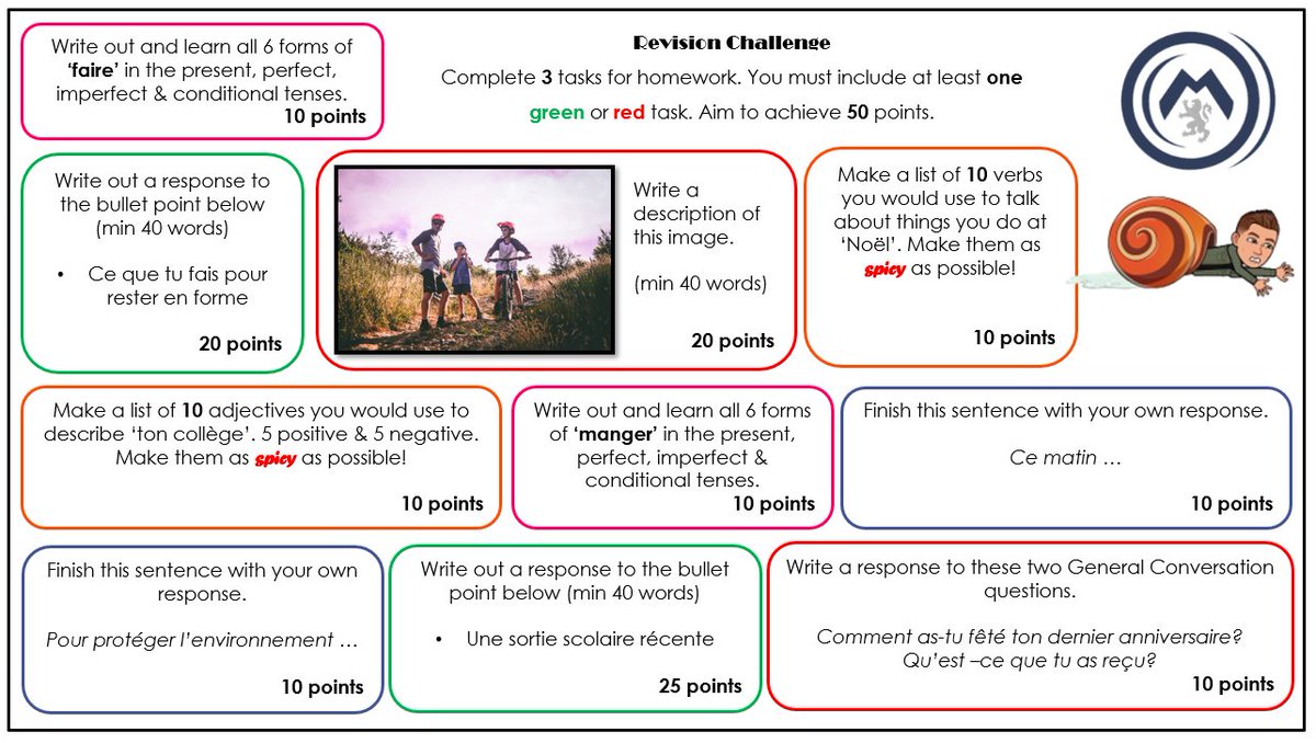 MoorsideHigh's tweet photo. Year 11, you have some exciting challenges that have been set from Mr Robinson again this week - Enjoy, I believe there are some House Points up for grabs and we all know what that means... points mean prizes!! #TeamMoorside #WeCare #InThisTogether #GetInvolved 
@MflMoorside https://t.co/PWN4FeX5VQ