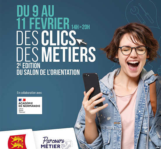 miweo14's tweet photo. Du 9 au 11 février, s'est déroulée la seconde édition du salon de l'orientation "Des clics et des métiers", organisée par l'Agence @OrientationNdie, @VRV_Prod, l'@AgenceUtopia et MIWEO.
On vous laisse avec quelques chiffres et images du salon 😉
À très bientôt !🚀 https://t.co/wskHycQYWO