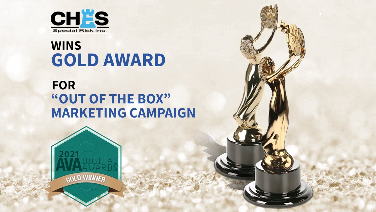 CHESSpecialRisk's tweet image. Out-of-the-box thinking that proves our strength even through the Covid-19 pandemic! 

Delighted to announce that CHES Special Risk wins the GOLD award for its ‘Out-Of-The-Box' Marketing campaign at the AVA Digital Awards 2021. 

#insurance #InsuranceCoverage #TopInsuranceCompany