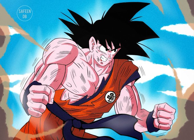 Goku super saiyan Blue kaioken x10 by BardockSonic : r/dbz