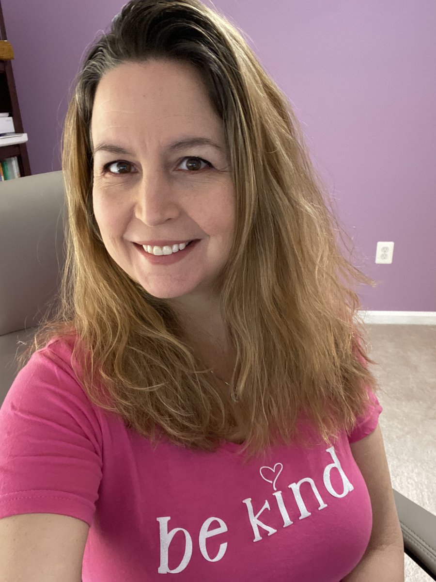 Wearing my pink shirt to support standing up to bullying!  #PinkShirtDay #FLHornets #BeKind
