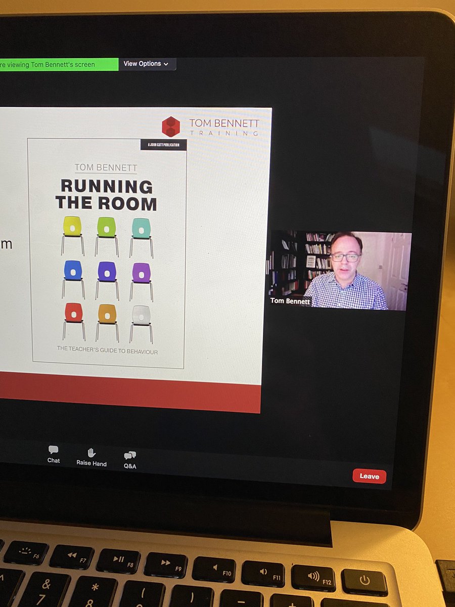 helloamylea's tweet photo. Thoroughly enjoyed @tombennett71 ‘s webinar this evening. Very informative and interesting and I cannot wait to get back into the classroom and put what I’ve learnt into practice! “Good behaviour improves every outcome possible” https://t.co/f4VcjgH5UY