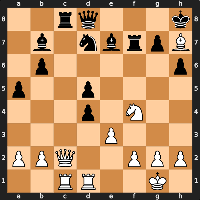 BlitzPuzzle's tweet photo. Chess Puzzle 333549 - Mate In 4
White to move
#skillz #esports #chesspuzzleblitz
#chess #chesstactics #games #endgamestudies #dailychesspuzzle https://t.co/mGlQuLRhKL