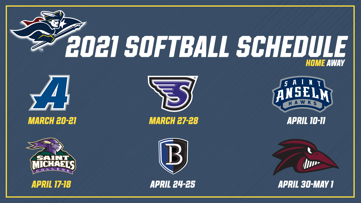 SCHEDULE RELEASE:  <a href="/SNHU_Softball/">SNHU Softball</a> Unveils 2021 Schedule  snhupenmen.com/x/86eze