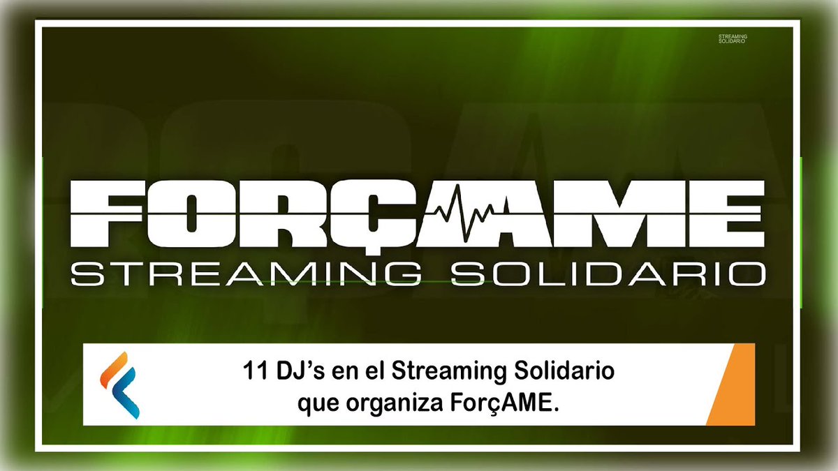 fiteltelevision's tweet image. 11 DJ’S en el Streaming Solidario que organiza ForçAME. fiteltelevision.com/2021/02/24/11-… a través de @fiteltelevision #fiteltelevision #FitelNetwork #stopame #ensajudesaferdifusió #vapertuaran #migranodearena #forçame #juntscontralame