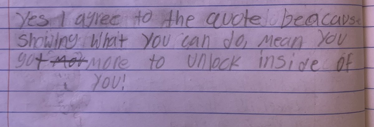 kem_may's tweet photo. I โค๏ธ hearing their thinking. Ss will share their thoughts when you push them to give it voice. Two of these response come from very quiet Ss. Their thoughts have value.
#educatorkronicles https://t.co/1pZvos19j3