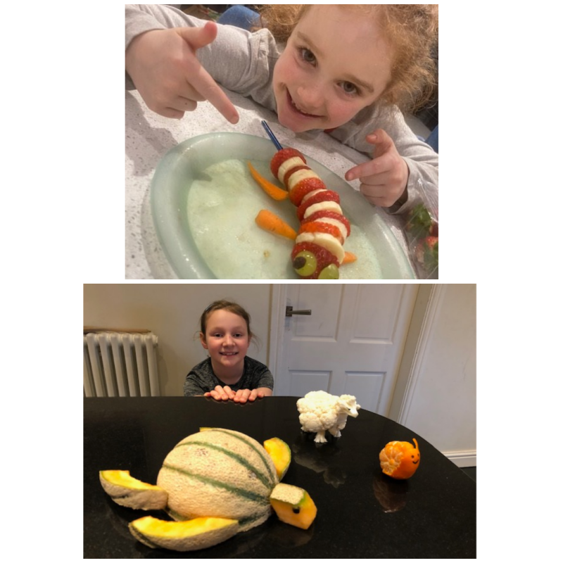 BuryGrammar's tweet photo. π Year 3 girls have started their new Humanities topic this week, 'Scrumdiddlyumptious'. The children have been making animals out of fruit and vegetables. They look brilliant! ππ’ π
#BuryGrammarSchool #BGSatHome #BGSY3 https://t.co/sMLDUlSpxI