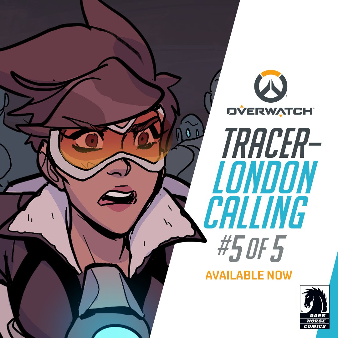 Overwatch: Tracer-London Calling #1B VF/NM ; Dark Horse