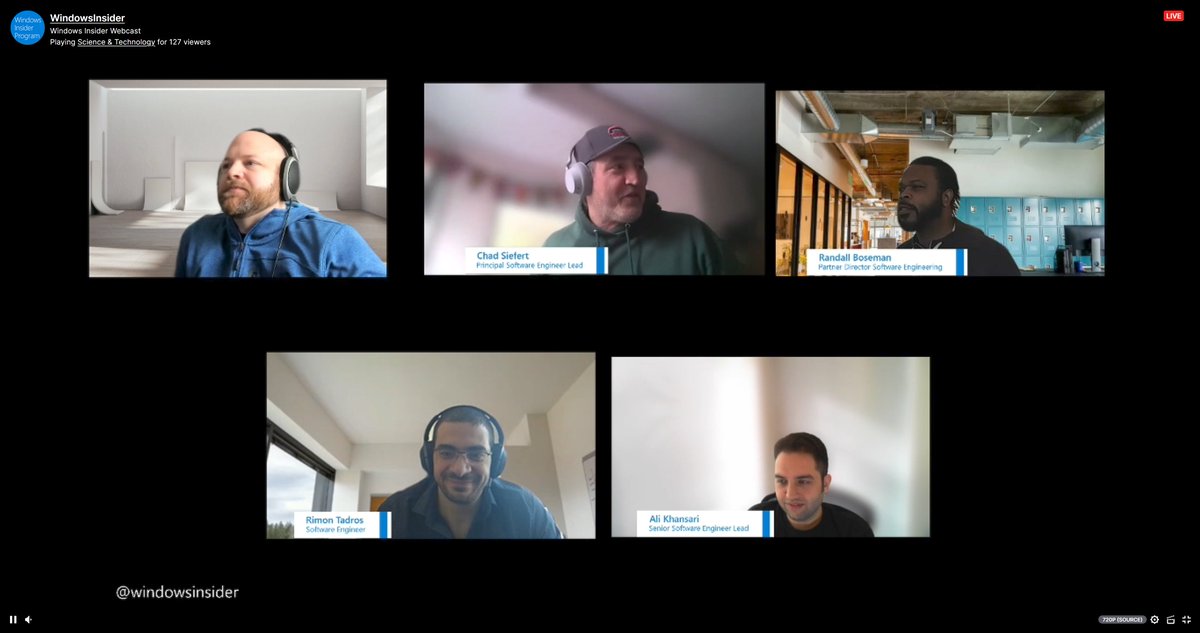 WZorNET's tweet image. 🔥😹📢The February 24, 2021 #WIPWebcast 🎬on #Twitch for 🤓#WindowsInsiders, and #NinjaCat&apos;s😸👉📺LIVE📽️ twitch.tv/windowsinsider
✔️YouTube👉youtube.com/channel/UC9U2N…