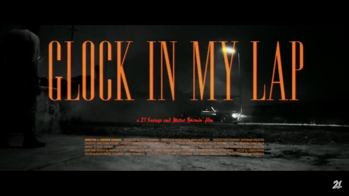 TRULYJAIZFENTY's tweet image. #GlockInMyLap music video fits Savage Mode II ‘s theme perfectly 🔥🗡 .@21savage