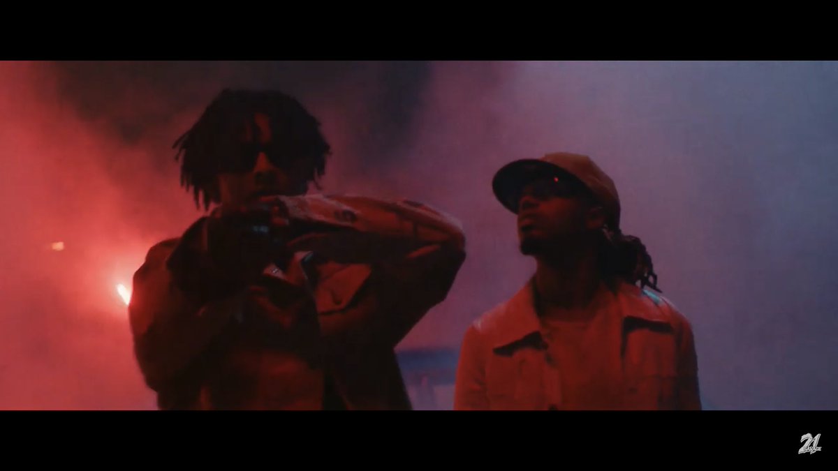 TRULYJAIZFENTY's tweet image. #GlockInMyLap music video fits Savage Mode II ‘s theme perfectly 🔥🗡 .@21savage