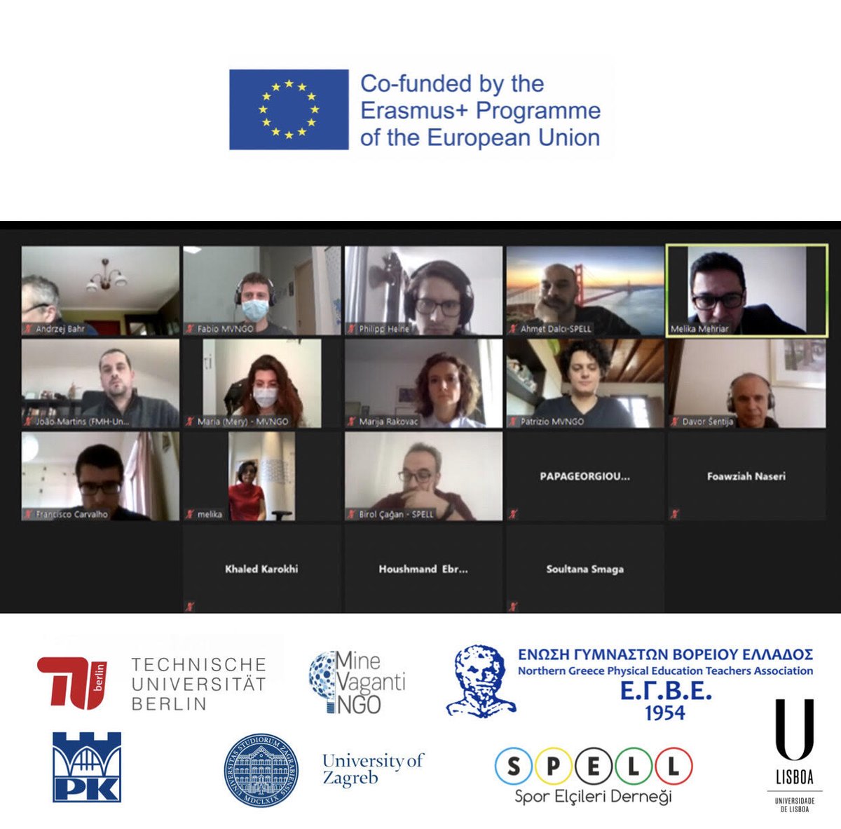 MineVagantiNGO's tweet photo. #MineVagantiNGO #MVNGO attended #Online #KOM of #Approved #ErasmusPlus #Sport #Big #CollaborativePartnerships #Project #FITOld “Interventions in the Elderly’s Mobility Modes for Promotion of their Physical Activity and Fitness” designed by our #Team of #EuropeanProjectDesigners. https://t.co/8qzyGoTR02