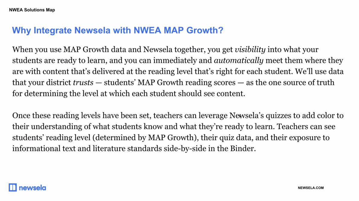 tenilleshade's tweet photo. Hey 👋🏼 #KellerLiteracy teachers! Did you know that @Newsela and @NWEA MAP Rit scores have a crosswalk? The district is currently working on the integration process as I type this. Keep an eye for more information coming your way soon! https://t.co/30rIMW20zR