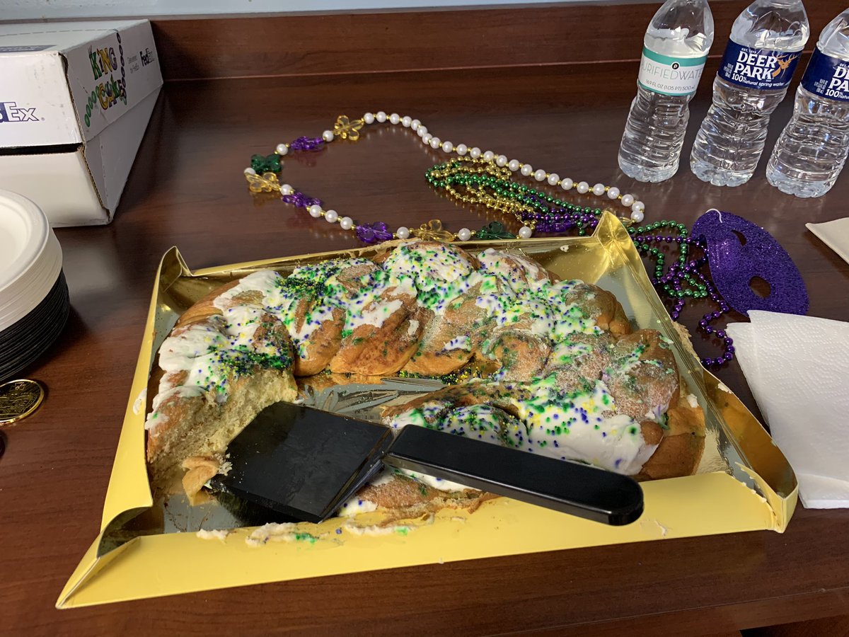 Took <a href="/BlakeRBarker/">Blake Barker</a>’s suggestion - l’aissez Les bon temps roulez at MUSC #SSGIM2021