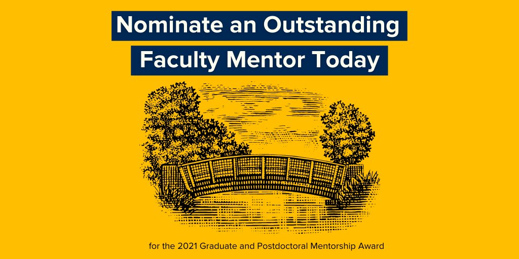 UCDavisGrad's tweet photo. March 7 is the deadline for nominations for the 2021 Graduate and Postdoctoral Mentorship Award. Learn more about this award and nominate your mentor today!  https://t.co/j8O3efdXWz

#UCDavisMentors #UCDavis https://t.co/EnRhGRlt2K