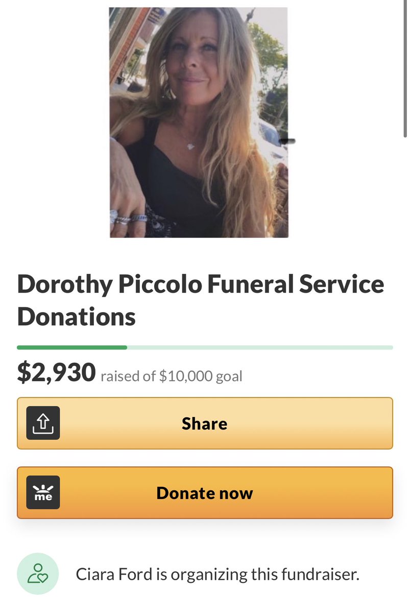 Thank you to all who have been so kind to help share and donate to help Dee Piccolo ‘s family 🤍 progress has been made but we still have a way to go! Please hit the share button and any donation is greatly appreciated 🖤