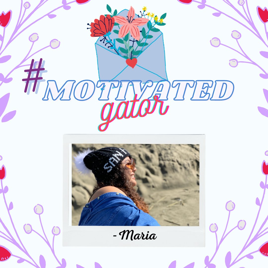 sfstatecares's tweet photo. #MotivatedGator, Maria shares how her friends keep her motivated and keep her going. Comment and share what fuels your motivation! https://t.co/N1w0S99r5h
