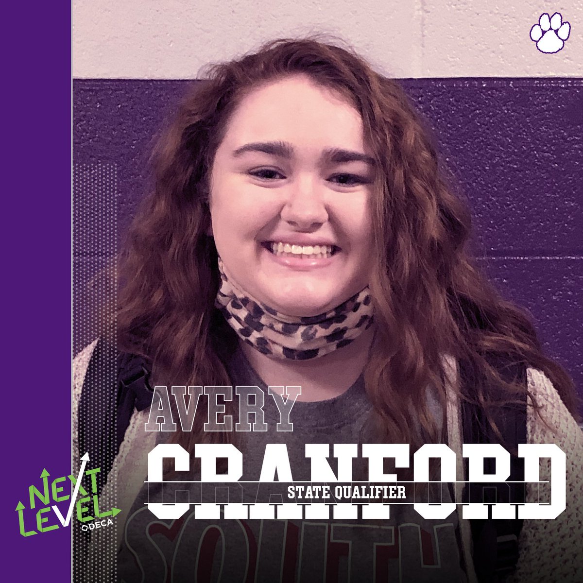 PHSPantherDECA's tweet image. Our twelfth State Qualifier is Avery Cranford! She qualified in the Project Management Community Awareness Event. Congrats Avery. We are proud of you. #nextlevel #tndeca