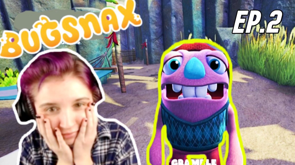 Mane_Attract's tweet photo. Gramble’s UNHEALTHY Obsession🐛❌ https://t.co/7l6Cq41LYw
#Bugsnax #Bugsnaxgame #gramble #playthrough https://t.co/Xi3Ylf6ydH