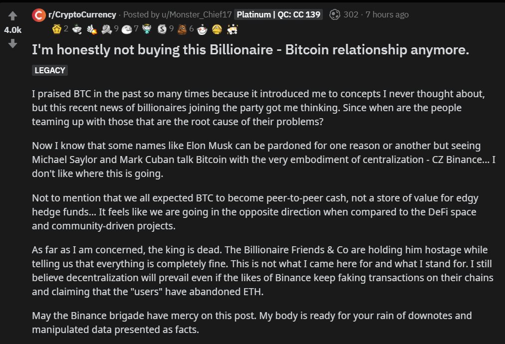 TBSocialist's tweet photo. So many crypto people are ripe for radicalization it's insane https://t.co/sHaTyDtqZx