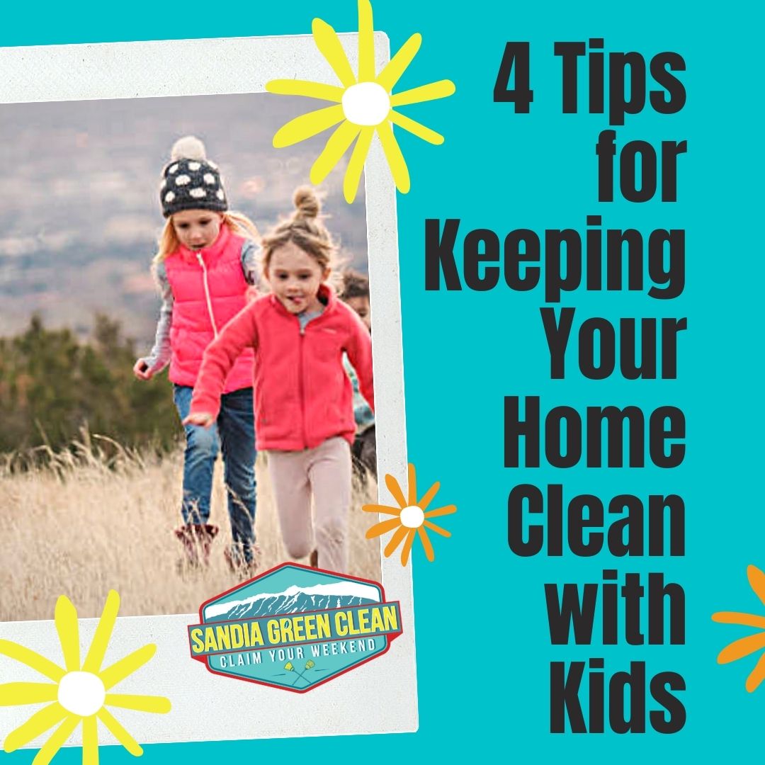 sandiaclean's tweet photo. With our kids home more than ever, it can feel impossible to keep our homes clean. But, there are smart ways to keep your home clean and tidy. Check out our latest blog post for tips for keeping your home clean AND getting your kids involved too! https://t.co/zDQAt5DF7f https://t.co/mERcDShGYw