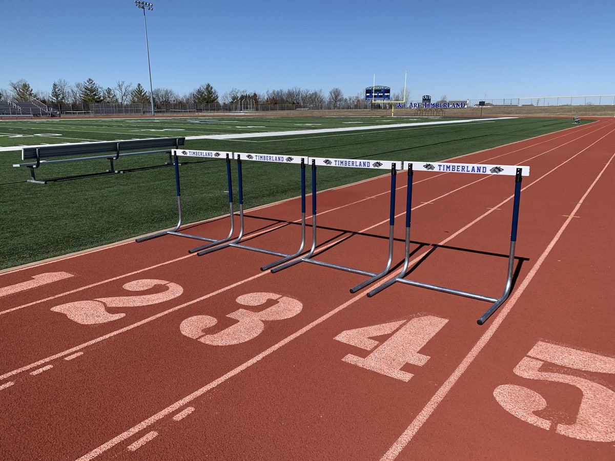 TimberlandTrack's tweet photo. Special Announcement!

With the help of @THSAllSports @thsactivities and your fundraising last year, we were able to purchase 80 BRAND NEW hurdles and carts to carry them! Cant wait to showcase them at our Wolfpack Meet 4/10! 
#LeadingThePack #TimberlandWolves https://t.co/eGZIiK4iIi