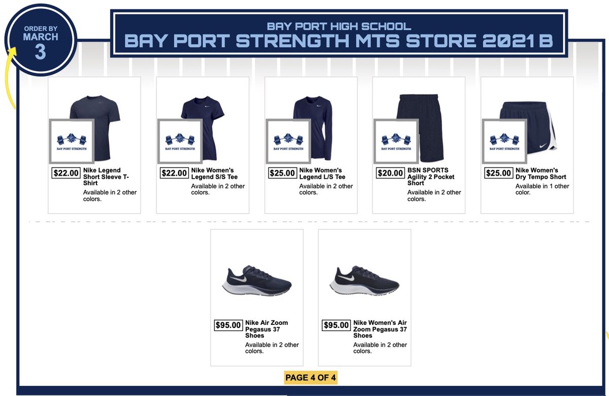MrMeyersBP's tweet photo. Grab your Bay Port Strength Clothing &amp; Gear! Use the link &amp; code below to order by March 3rd

Shop: https://t.co/NKie8DGJhr
Code: STRENGTH https://t.co/4R34TFlYtE