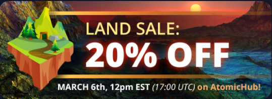 splinterlands's tweet photo. Starting at noon EST on March 6th, a limited number of #Splinterlands land plot claims will be sold exclusively on @atomichub for 20% off.

That means each plot will only be $16.😮

#Praetoria
#SplinterlandsLand
#landexpansion
#NFTs
#playtoearn
#digitalproperty https://t.co/8o7UlpzSUq