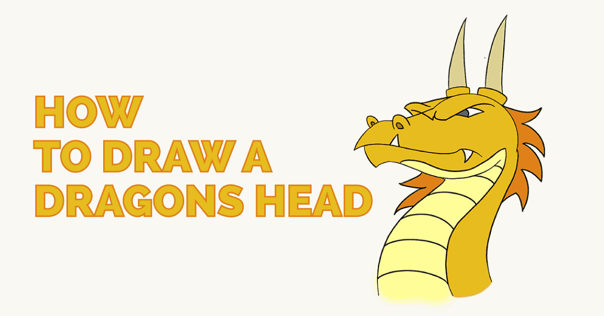 How to Draw a Dragon (Easy Tutorial)