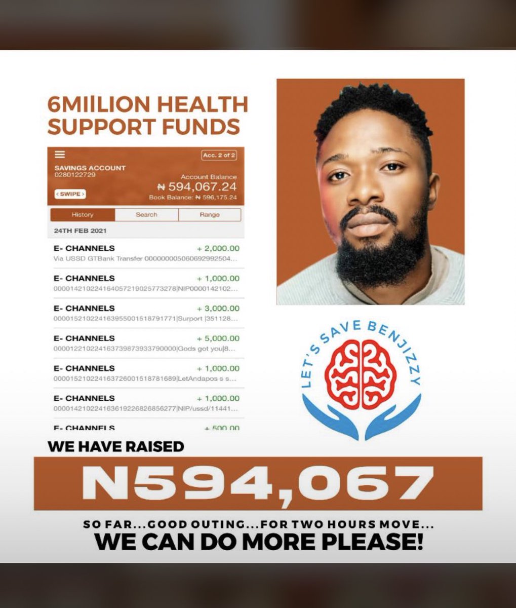 justinaagbozi's tweet photo. Thank you 🙏🏽, we can do this, together we can 
👍🏾Donate 
👍🏾Retweet 
#PHTwitterCommunity #letsSaveBenjizzy #SaveBenjiszzy 
God bless us all https://t.co/8nAOrPSMvF