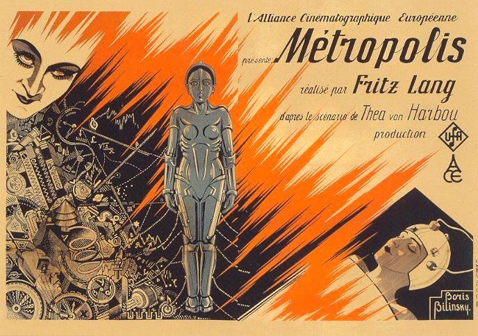And yes, Threepio is the love child of Maria in Fritz Lang's METROPOLIS.