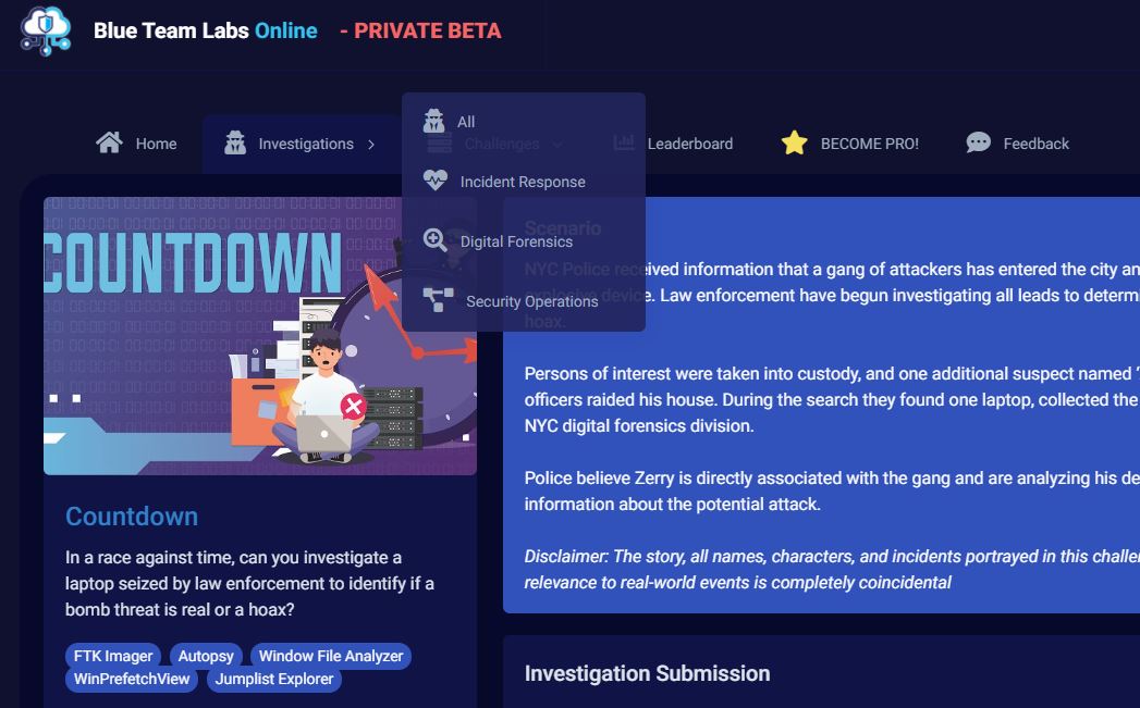 DFIR Diva (@dfirdiva) on Twitter photo 🚨 GIVEAWAY!!! 🚨
Two winners will receive a voucher for 1 month of access to <a href="/BlueLabsOnline/">Blue Team Labs Online</a>
To Enter:
✅ Like
✅ Retweet
The random drawing for the winner will take place this Friday which is the day of the public launch of Blue Team Labs Online: blueteamlabs.online 🚨 GIVEAWAY!!! 🚨
Two winners will receive a voucher for 1 month of access to <a href="/BlueLabsOnline/">Blue Team Labs Online</a>
To Enter:
✅ Like
✅ Retweet
The random drawing for the winner will take place this Friday which is the day of the public launch of Blue Team Labs Online: blueteamlabs.online
