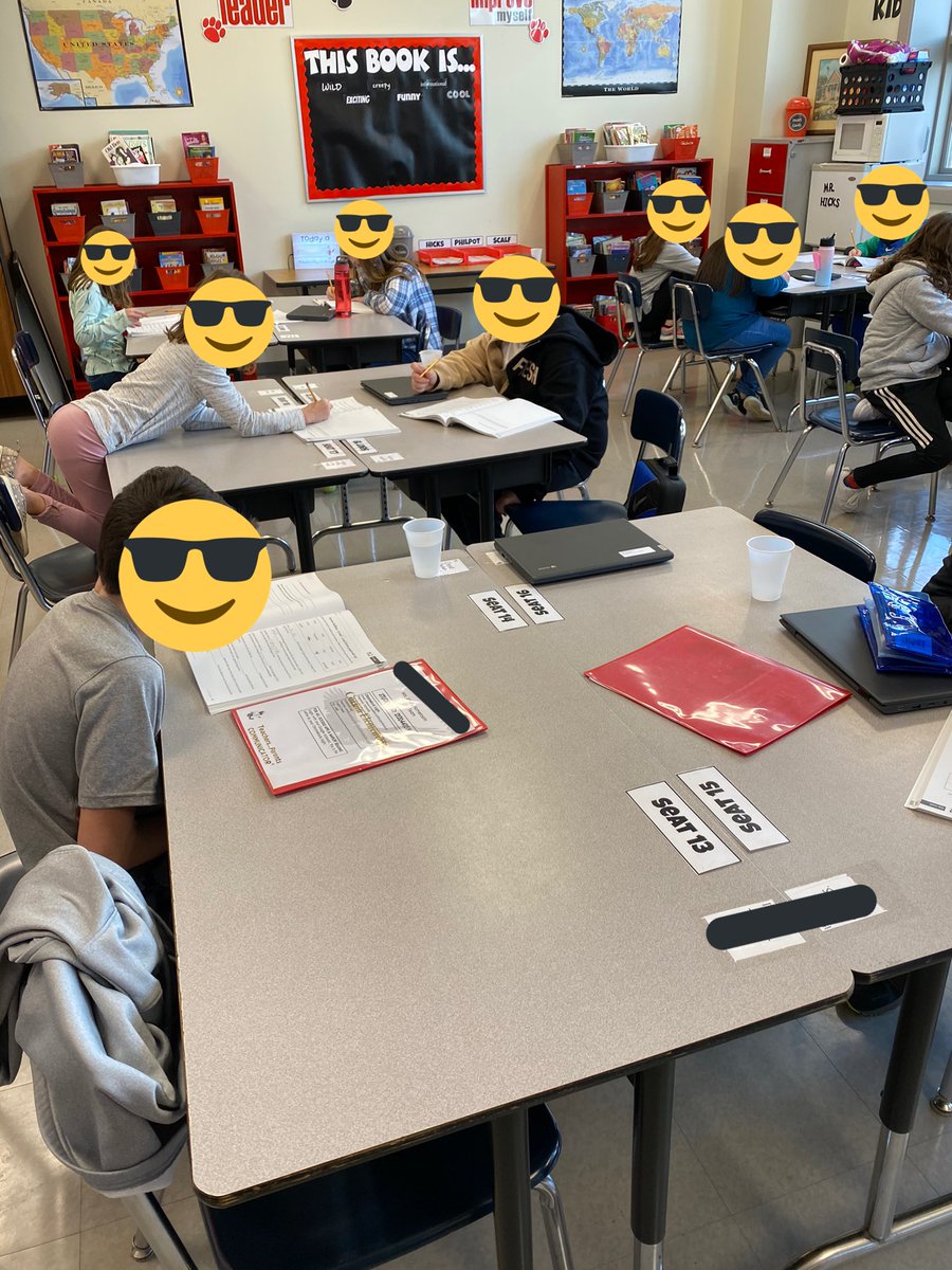 Logan_Hicks14's tweet photo. Some of my 4th graders reading and working together to cite scientific text evidence! #PrideandTradition @CESredhounds https://t.co/XQ48ePCZ52