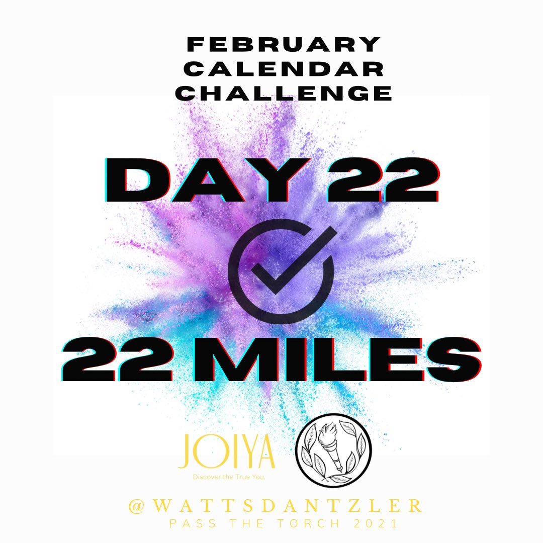 wattsdantzler's tweet image. Day 22 was completed. #CalendarClubChallenge #Running #WhatLimits #ThundermeatEndurance