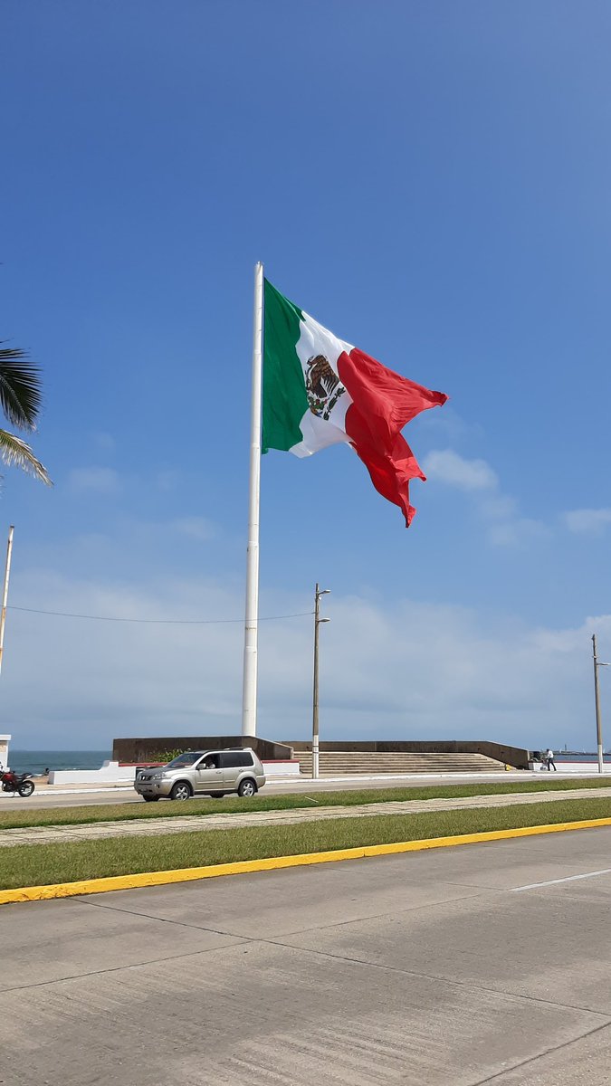 Así ondea mi bandera #Mexicanadecorazon