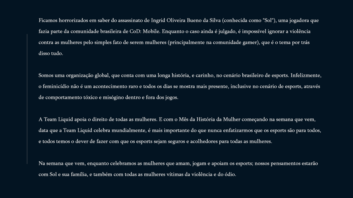 Team Liquid BR 🇧🇷 tweet media