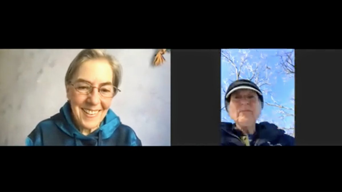 JoeWalewski's tweet photo. #TeachOutdoorsMinnesota weekly workshop today - winter tracking with Cindy and Larry. Recording and more at my daily blog https://t.co/aOoEP2yfOj https://t.co/YEaIqzO8ME