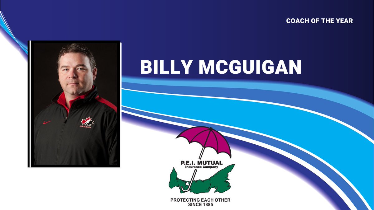 Congratulations to Billy McGuigan, the 2020 PEI Mutual Insurance Company Coach of the Year!

#SportPEIAwards #PEIProud #IslandPride