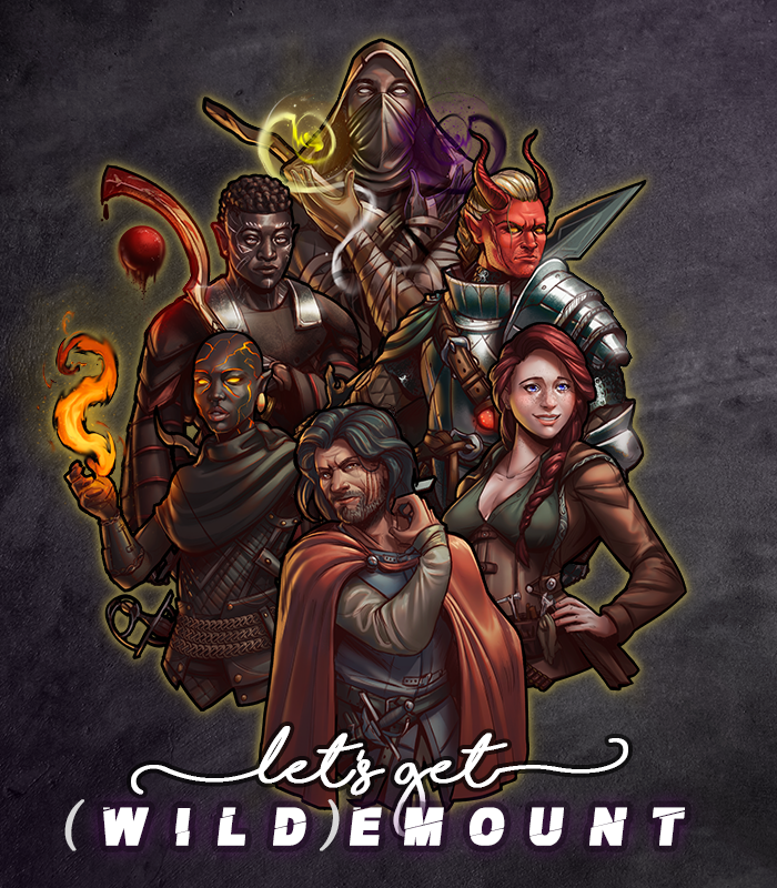 CritBard's tweet photo. When war simmers in the depths of society, there are
those who answer the call of greatness... or lack thereof.

The season premiere of LET'S GET (WILD)EMOUNT,
a D&amp;D 5e campaign set in @CriticalRole's Wildemount,
begins March 20th at 1:30pm PT!

➡️: https://t.co/qdP9dTrEgC! https://t.co/JFhV6LSDpd
